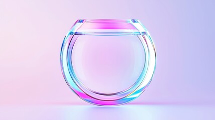 Poster - Dynamic Holographic Spectrum, vibrant colors shifting seamlessly, captivating visual experience, ethereal ambiance, futuristic design element, engaging and immersive atmosphere