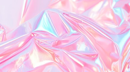Poster - Opalescent Shimmer Foil Backdrop, a luminous and reflective surface, creates an enchanting atmosphere perfect for showcasing vibrant subjects or enhancing creative displays.