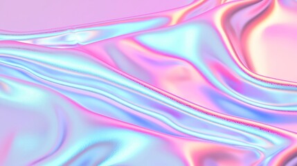 Poster - Shimmering Ethereal Film Texture, a captivating blend of colors and light, creating a dreamlike surface that invites exploration and evokes a sense of wonder and serenity