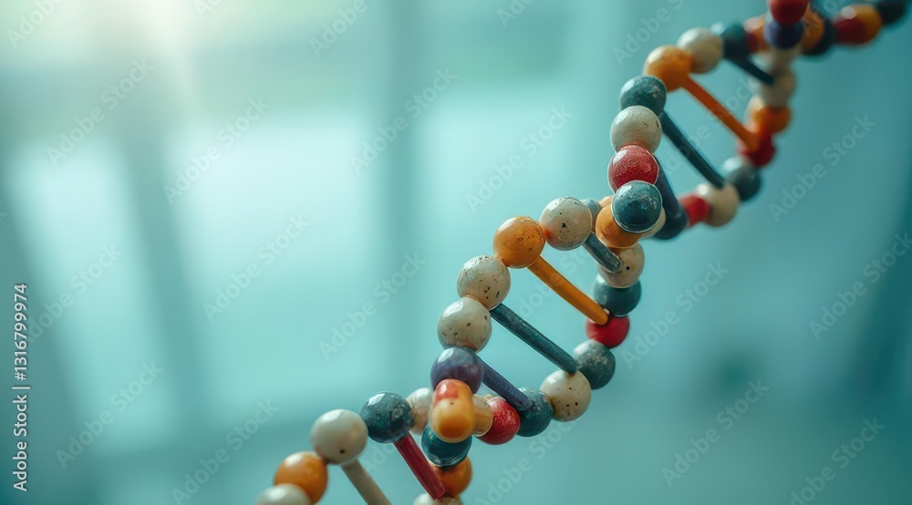 Exploring dna structure science concept laboratory macro view Stock ...