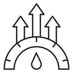 Poster - Key Performance Indicato vector icon 