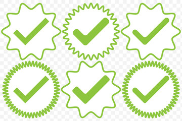 Poster - check mark icon, check mark sign vector. EPS 10.