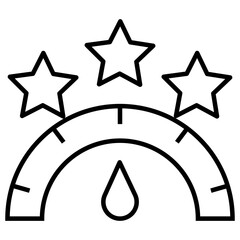 Poster - Satisfaction vector icon