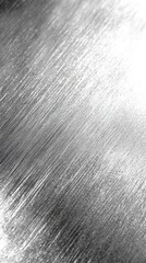 Aufkleber - Silver brushed metal texture background with light reflection for industrial design and modern aesthetic for product presentation