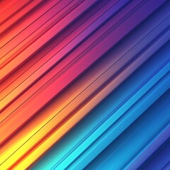 Poster - Abstract gradient lines background with vibrant colors for modern designs and creative applications