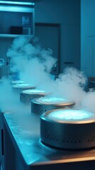 Poster - Laboratory Experiment with Fog and Vapor Rising from Containers