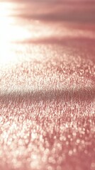 Poster - Abstract rose gold shimmering surface with bokeh effect creating a dreamy and ethereal atmosphere perfect for elegant designs and backgrounds