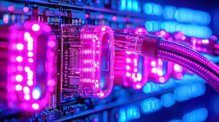 Poster - Government Regulations in Cyber Compliance, exploring the impact of policies on digital security, featuring vibrant colors and high contrast to emphasize key elements and details