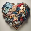 © Paul - A Pile of Clothing in the Shape of a Heart