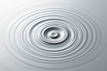 Poster - Abstract water ripples on a gray background.
