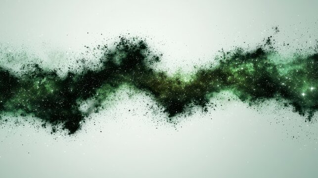 Abstract Flowing Glitter Particles Background