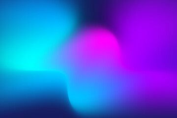 dynamic gradient blends vibrant blue and purple color. abstract fluid vector illustration background