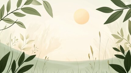 Poster - A delicate, flowing gradient background with soft tones and a dreamy, modern abstract aesthetic.