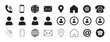© MstJosna - Phone icons. Icon symbol collection set. Vector illustration eps 10