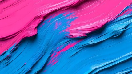 Poster - Abstract background with blue, mint, and pink tones, infused with modern and creative design elements