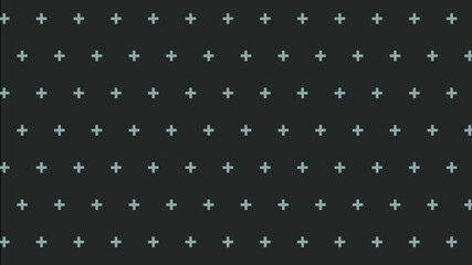 Wall Mural - Dynamic Cross Pattern Vector Animation