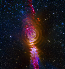 Wall Mural - space lynds 483 effect