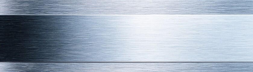 Poster - High Detail Brushed Metallic Steel Surface Texture for Industrial Applications and Designs