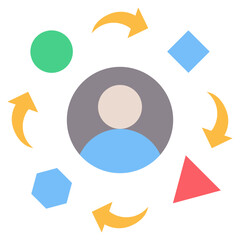 Poster - Adaptability Flat Icon