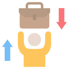 Poster - Workload Flat Icon