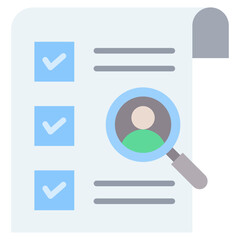 Poster - Evaluation Flat Icon