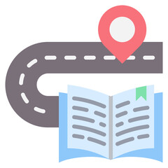 Poster - Learning Journey Flat Icon