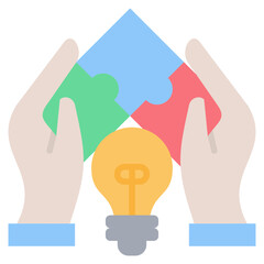 Poster - Learning Flat Icon