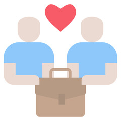 Poster - Interpersonal Skills Flat Icon
