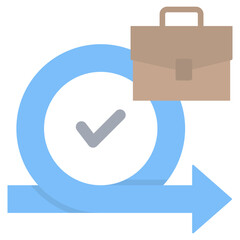 Poster - Agile Flat Icon