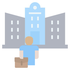 Poster - Company Flat Icon