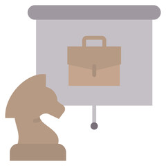 Poster - Strategy Flat Icon