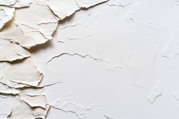 Poster - Elegant Soft Cotton Paper Texture in Artistic Arrangement for Creative Projects