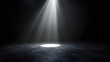 © Jiajia - Spotlight on dark stage with smoke, dramatic lighting effect