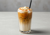 Iced caramel macchiato