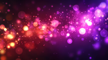 Wall Mural - vibrant abstract light patterns in shades of purple and red create a dynamic visual experience in a 