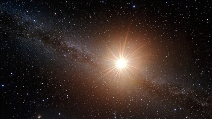 Wall Mural - Vega, Antares, and Fomalhaut: Celestial Star Trio
