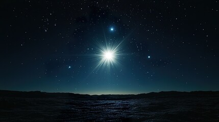 Wall Mural - vega, antares, and fomalhaut: a celestial trio