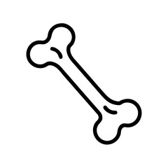 Poster - bone vector illustration isolated on white background
