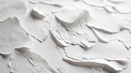 Poster - Layered White Texture