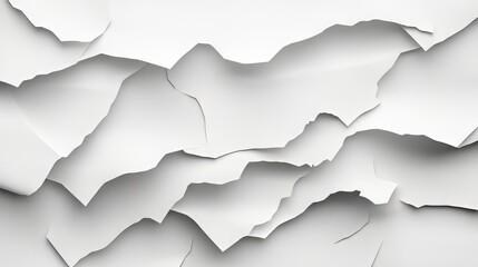 Poster - Torn Paper Abstract
