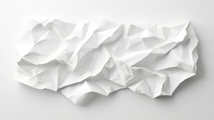 Poster - Crumpled White Sheet