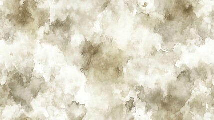 Poster - Natural Watercolor Texture With Soft Brown and Cream Hues Creating an Abstract Background