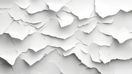 Poster - Abstract White Paper Texture Background