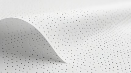 Poster - Perforated White Material