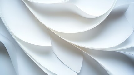 Poster - Abstract paper curves and shadows
