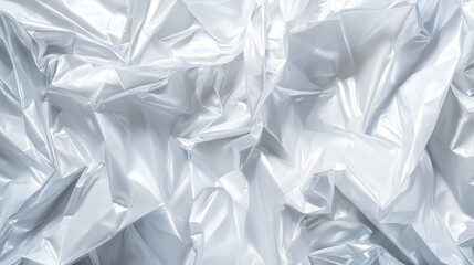 Poster - Crumpled White Texture
