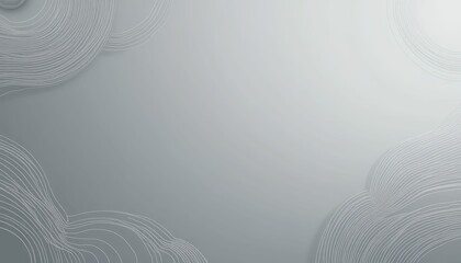 Poster - Abstract Background with Curved Lines and Soft Gradient Design