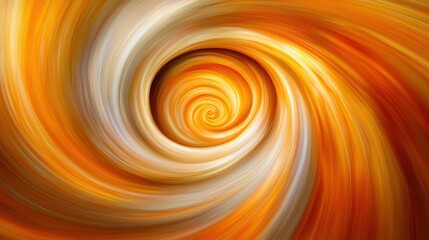 Poster - Enchanting spiral vortex creating a sense of motion and energy with a whirlwind of colors and patterns in abstract design
