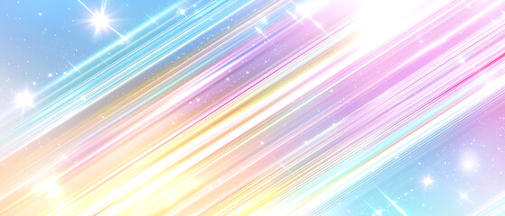 Poster - Dynamic light trails abstract background digital art colorful environment vibrant viewpoint modern design concept