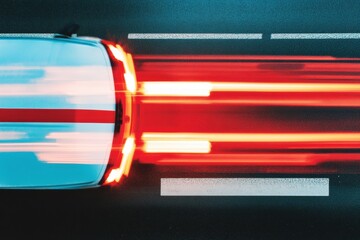Poster - Hyper-Dynamic Urban Rescue High-Velocity Emergency Response with Next-Gen Motion Blur Technology - Critical Infrastructure Safety Visualization